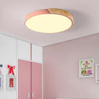 Lampada da soffitto Haslon – Legno & Acrilico – Bianco – Ø 40 cm – Design moderno per soggiorno e sala da pranzo