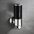 PureFlow - Dispenser di sapone da parete con due scomparti per un bagno elegante