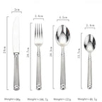 Set di Posate Agua Silver