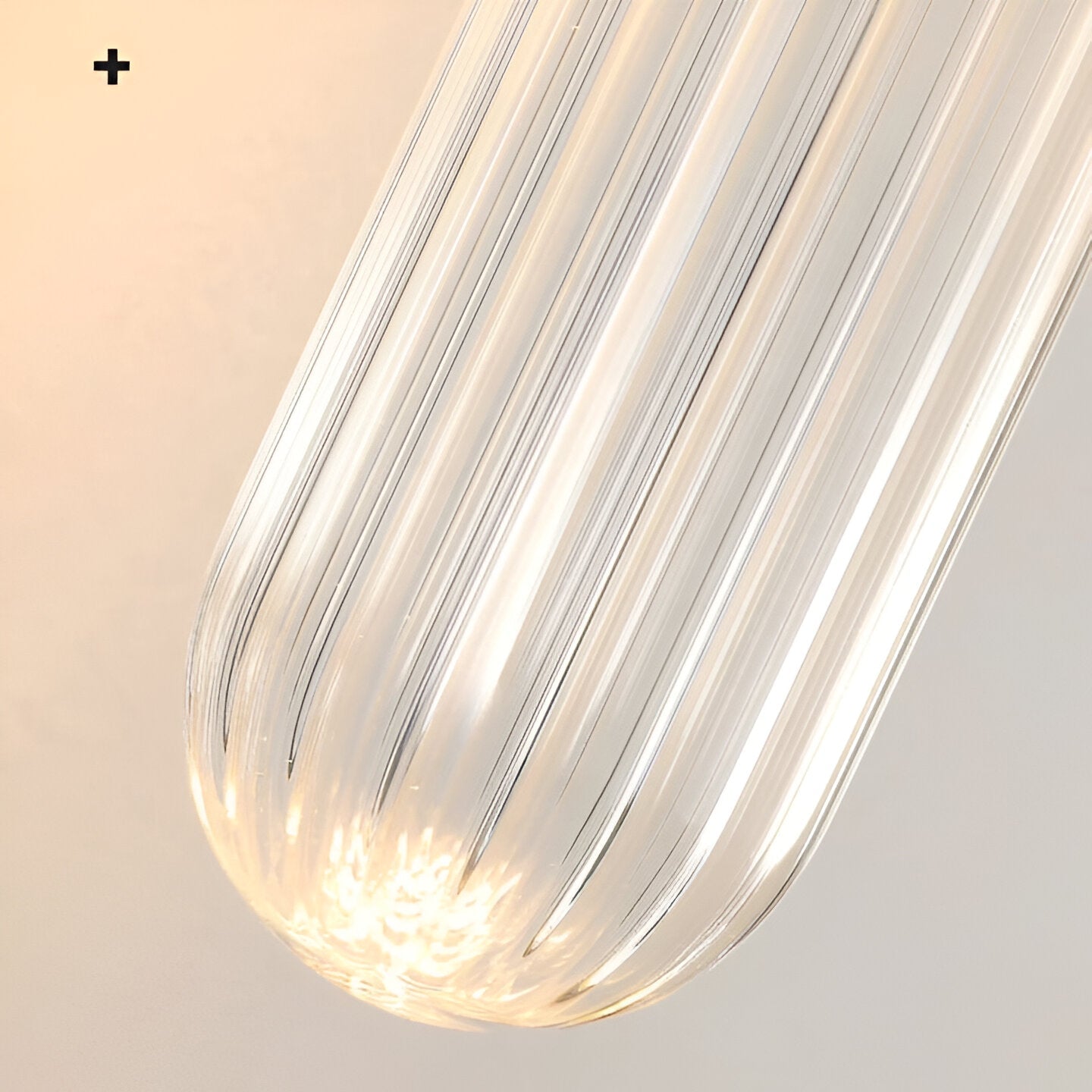 Applique da parete in vetro a onda d'acqua nordica in ottone LED 1 luce