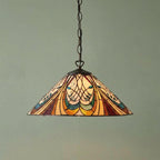 Hector Medium Tiffany Lampada da Soffitto, attacco per una lampadina