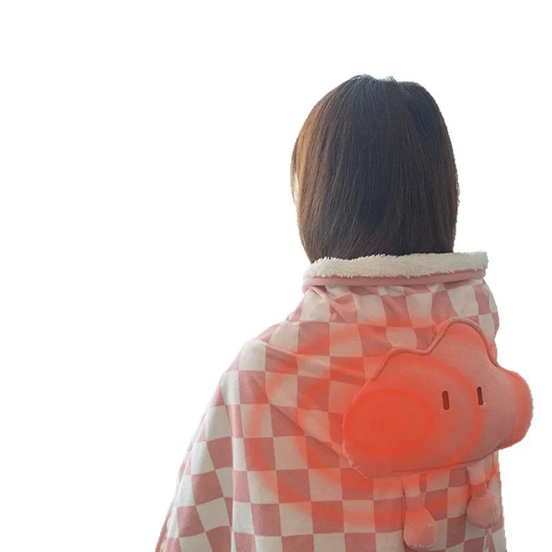 Coperta Elettrica Riscaldata USB – Coperta Riscaldante Ultra Leggera per Una Persona