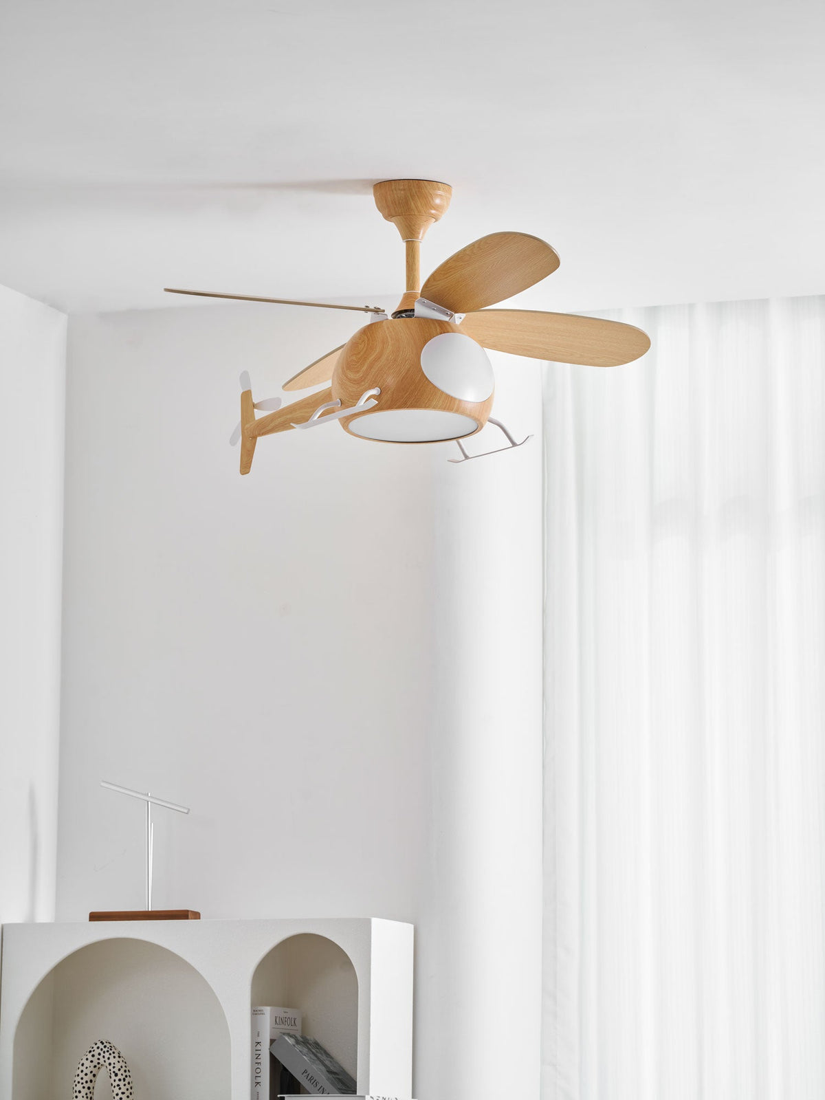 Ventilatore a soffitto con luce Heli Breeze Kids