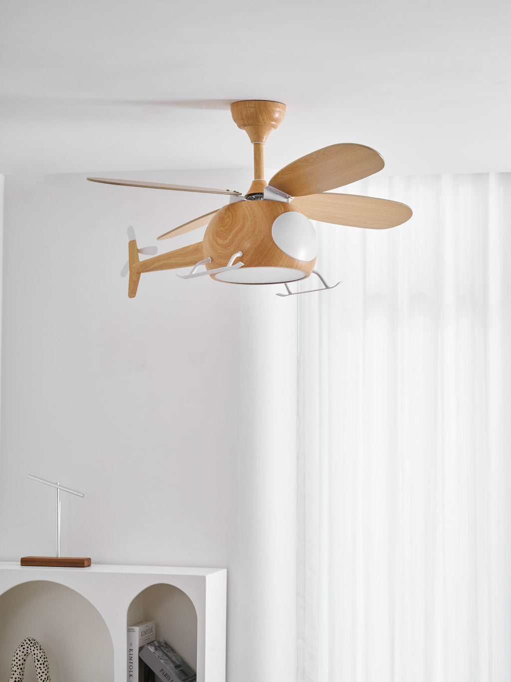Ventilatore a soffitto con luce Heli Breeze Kids