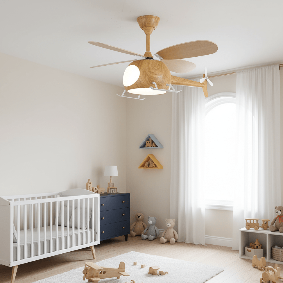 Ventilatore a soffitto con luce Heli Breeze Kids