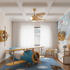 Ventilatore a soffitto con luce Heli Breeze Kids