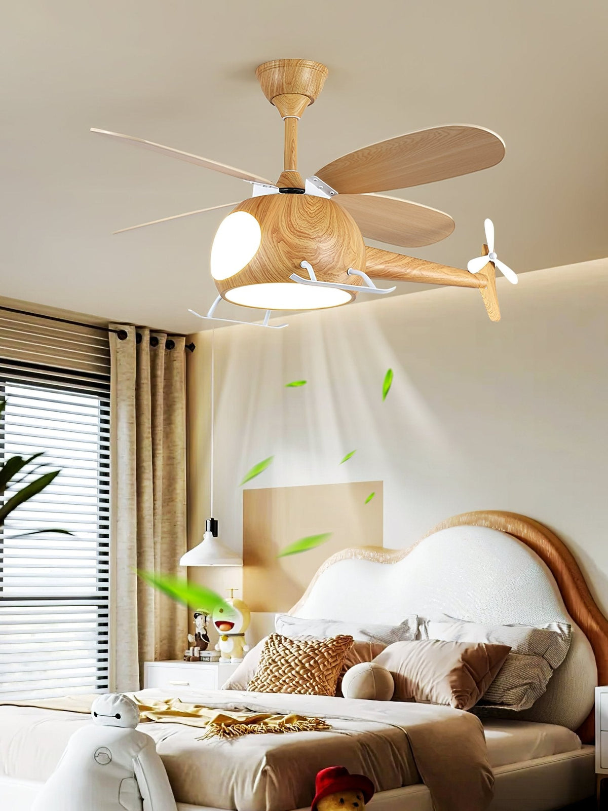 Ventilatore a soffitto con luce Heli Breeze Kids