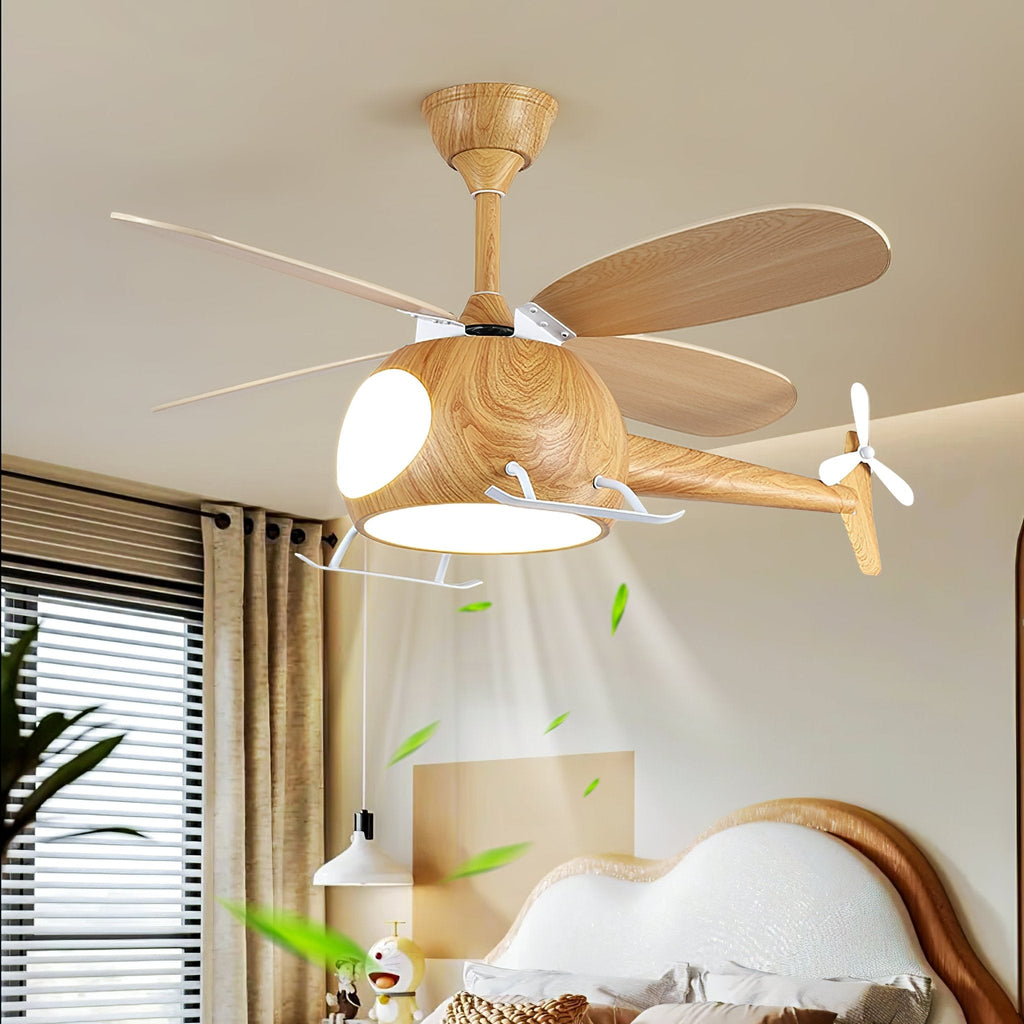 Ventilatore a soffitto con luce Heli Breeze Kids