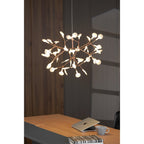 Lampadario LED Firefly in Oro Rosa