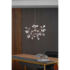 Lampadario LED Firefly in Oro Rosa