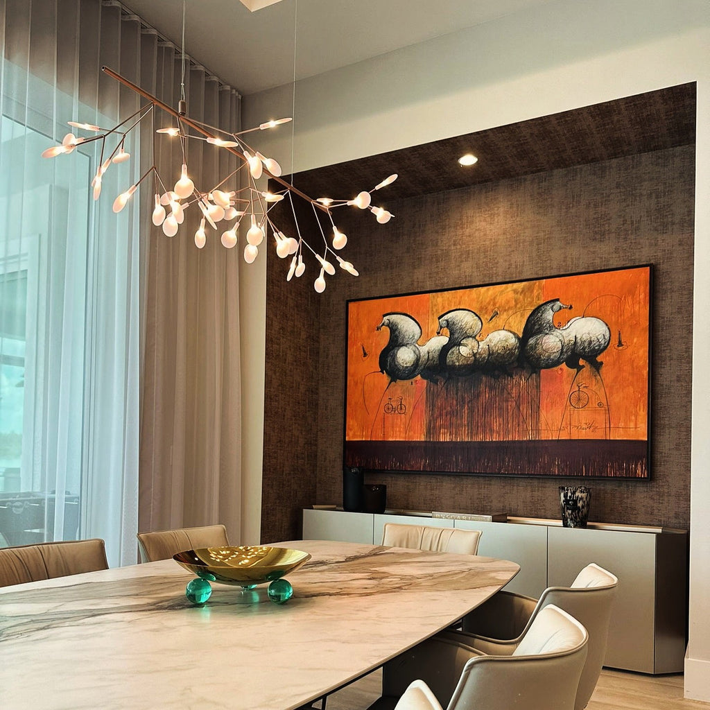 Lampadario Heracleum