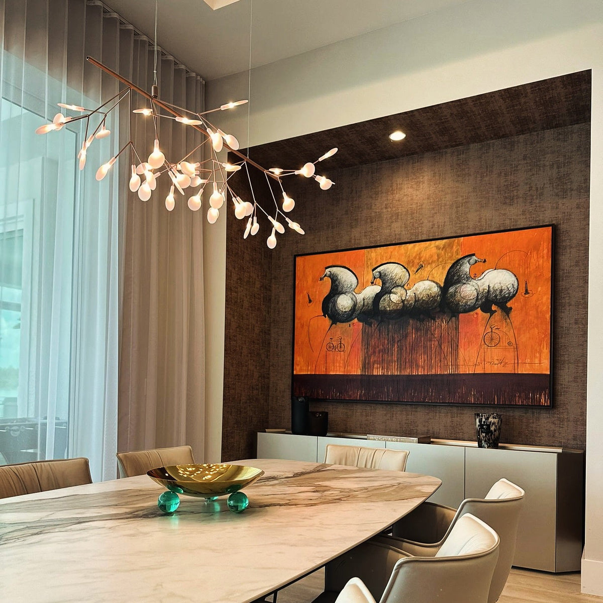 Lampadario Heracleum
