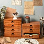 Cassetto di Stoccaggio in Legno Vintage Heritage