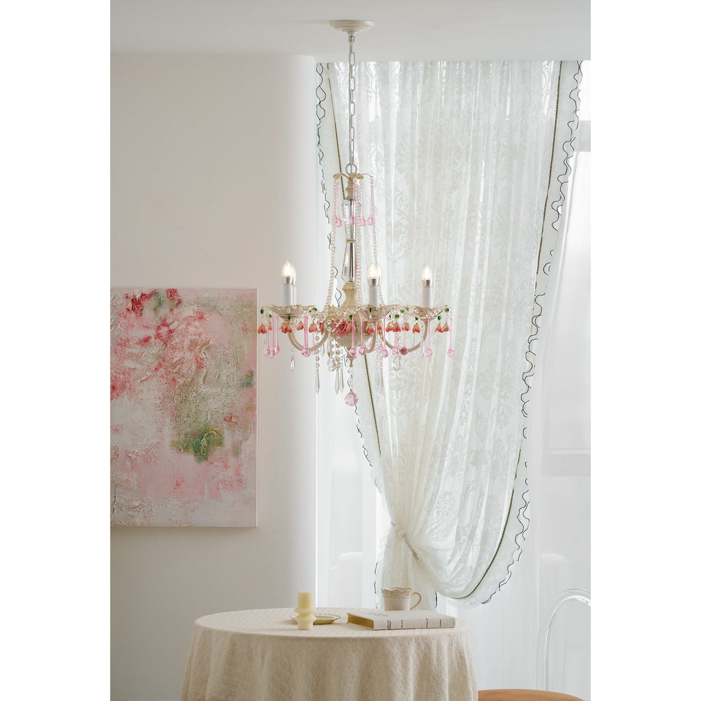 Lampadario Heritage Rose