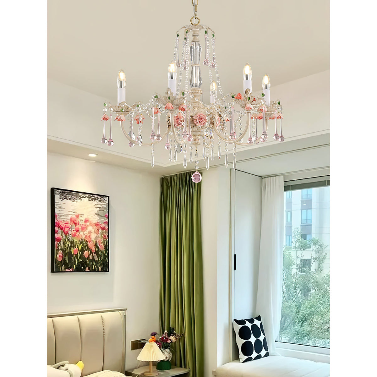 Lampadario Heritage Rose