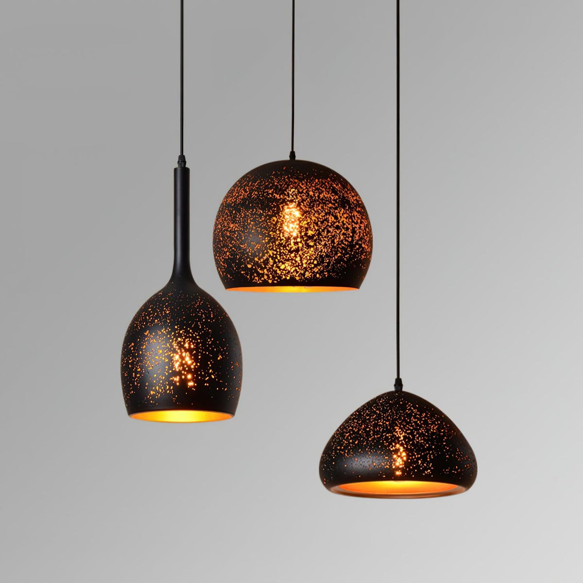 Lampada a sospensione industriale vuota