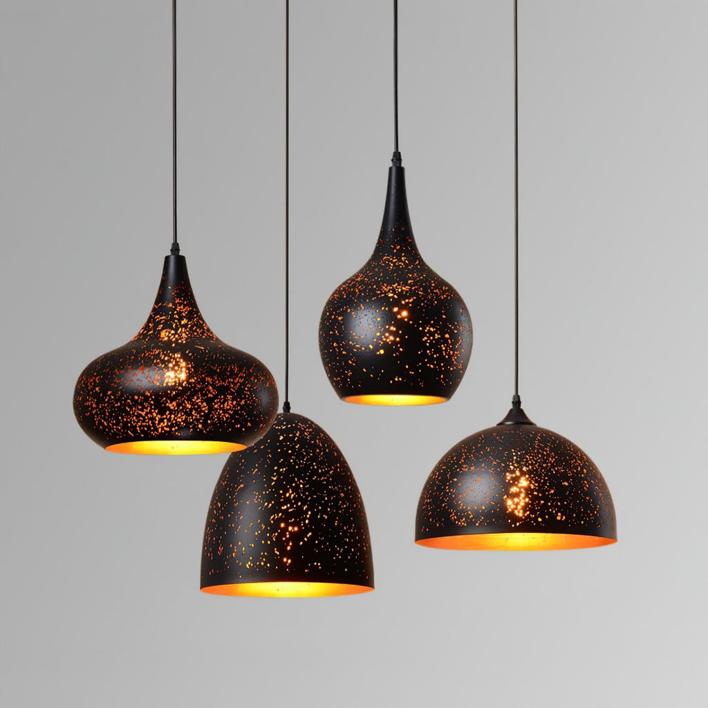 Lampada a sospensione industriale vuota