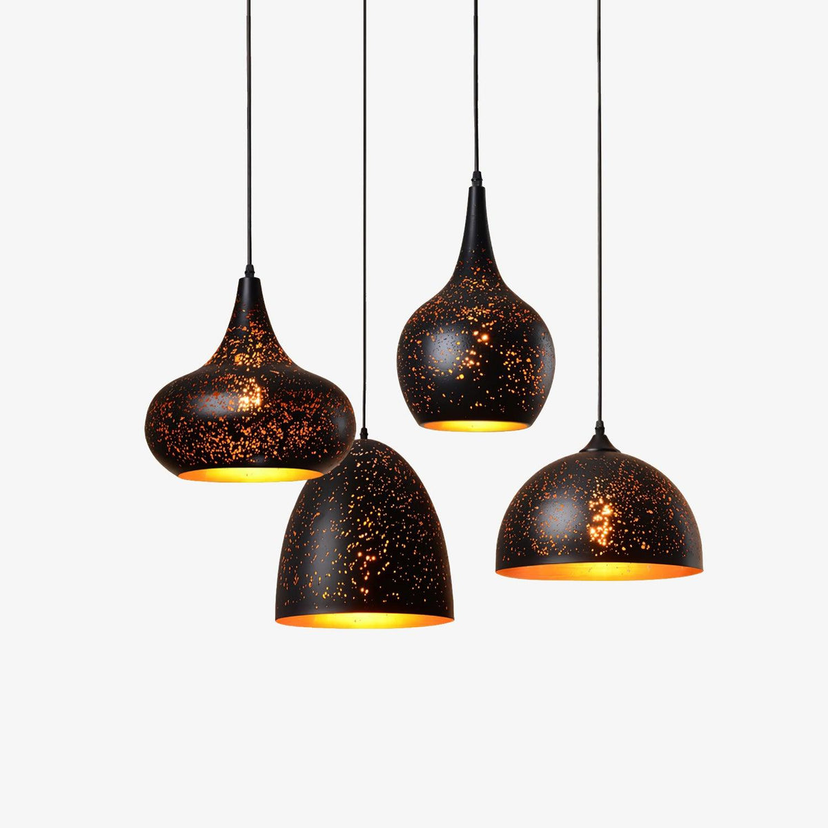Lampada a sospensione industriale vuota