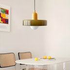 Lampada a sospensione in vetro - Regolabile e Colorata - Design Chic