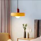 Lampada a sospensione in vetro - Regolabile e Colorata - Design Chic