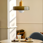 Lampada a sospensione in vetro - Regolabile e Colorata - Design Chic