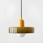 Lampada a sospensione in vetro - Regolabile e Colorata - Design Chic