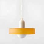 Lampada a sospensione in vetro - Regolabile e Colorata - Design Chic