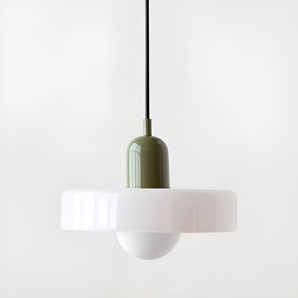 Lampada a sospensione in vetro - Regolabile e Colorata - Design Chic