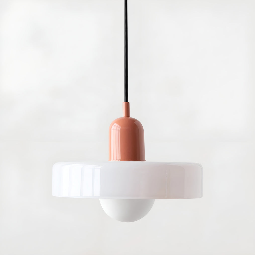 Lampada a sospensione in vetro - Regolabile e Colorata - Design Chic