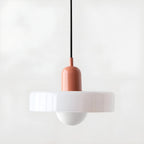Lampada a sospensione in vetro - Regolabile e Colorata - Design Chic