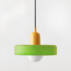 Lampada a sospensione in vetro - Regolabile e Colorata - Design Chic