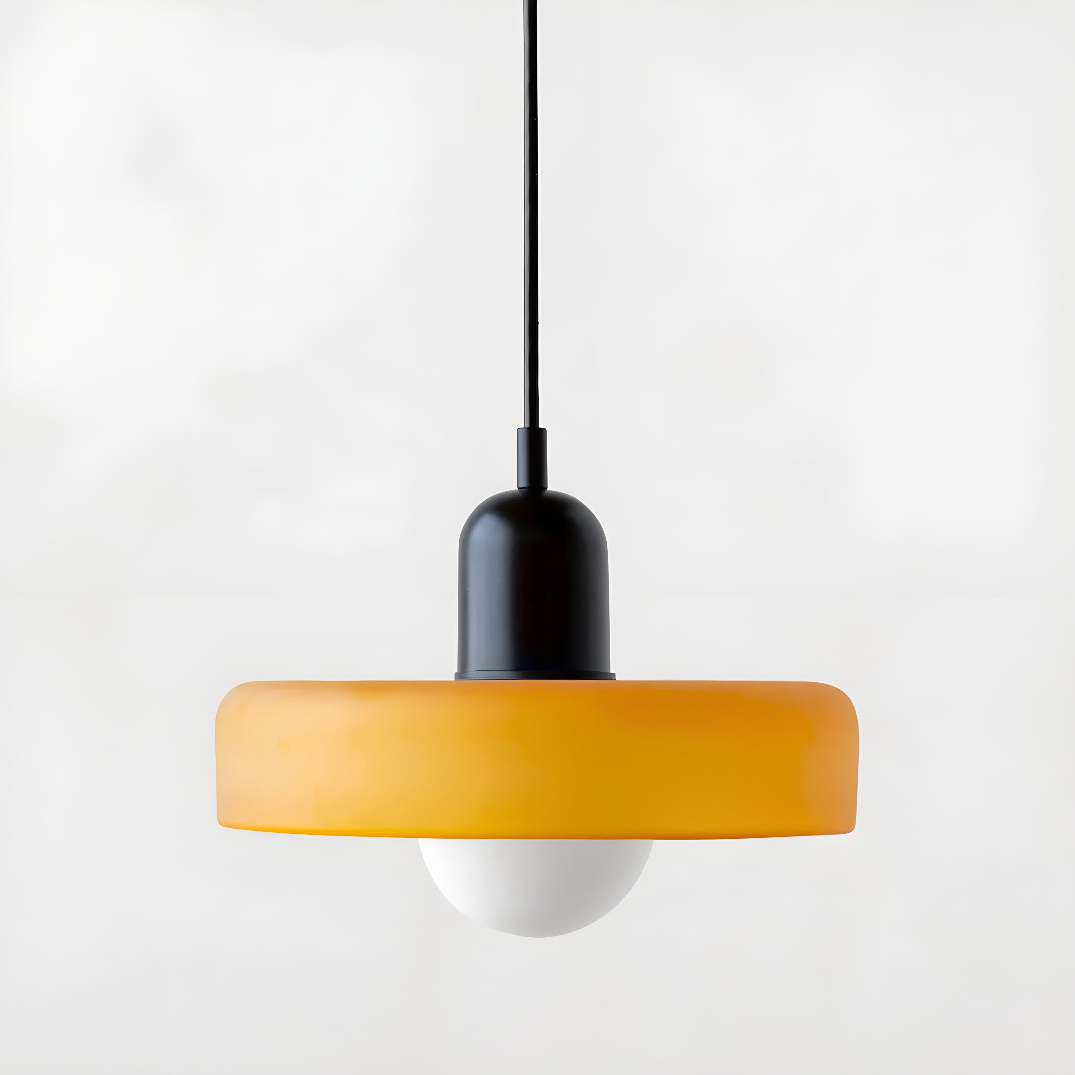 Lampada a sospensione in vetro - Regolabile e Colorata - Design Chic