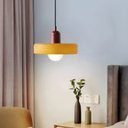 Lampada a sospensione in vetro - Regolabile e Colorata - Design Chic