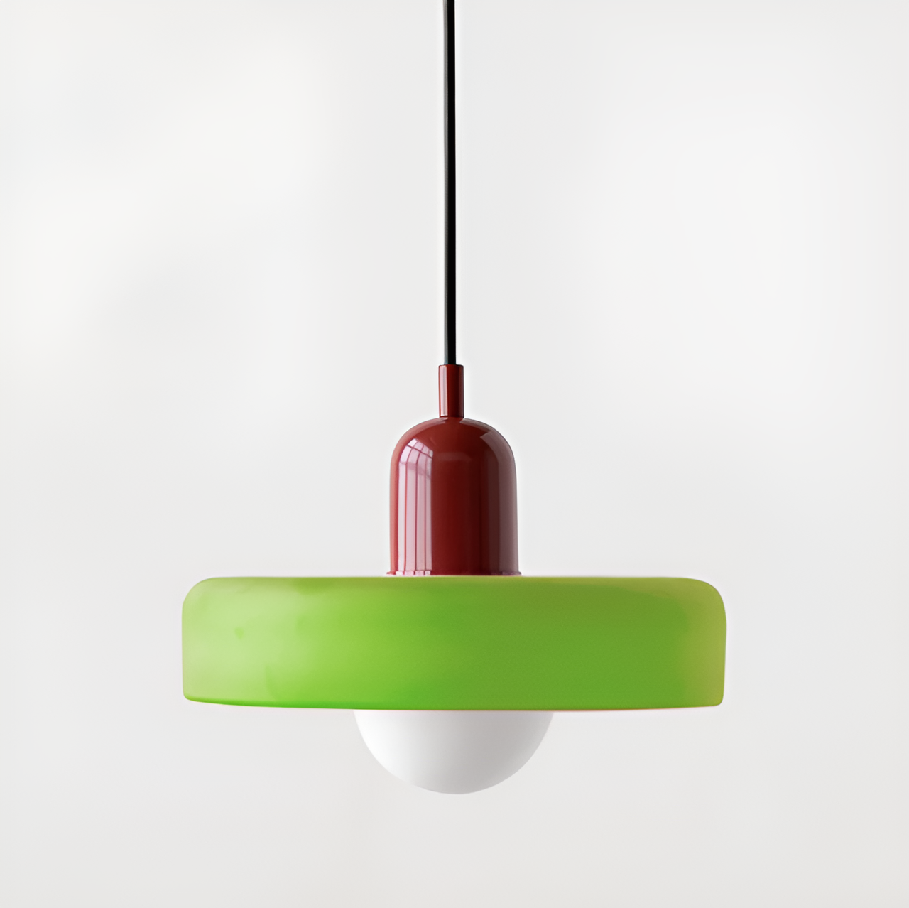 Lampada a sospensione in vetro - Regolabile e Colorata - Design Chic