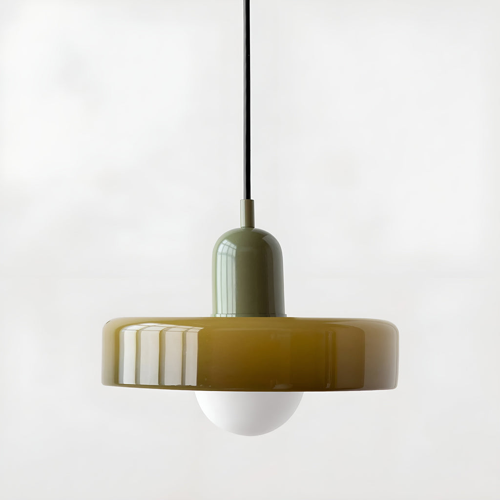 Lampada a sospensione in vetro - Regolabile e Colorata - Design Chic