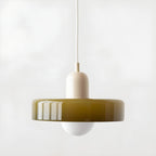 Lampada a sospensione in vetro - Regolabile e Colorata - Design Chic