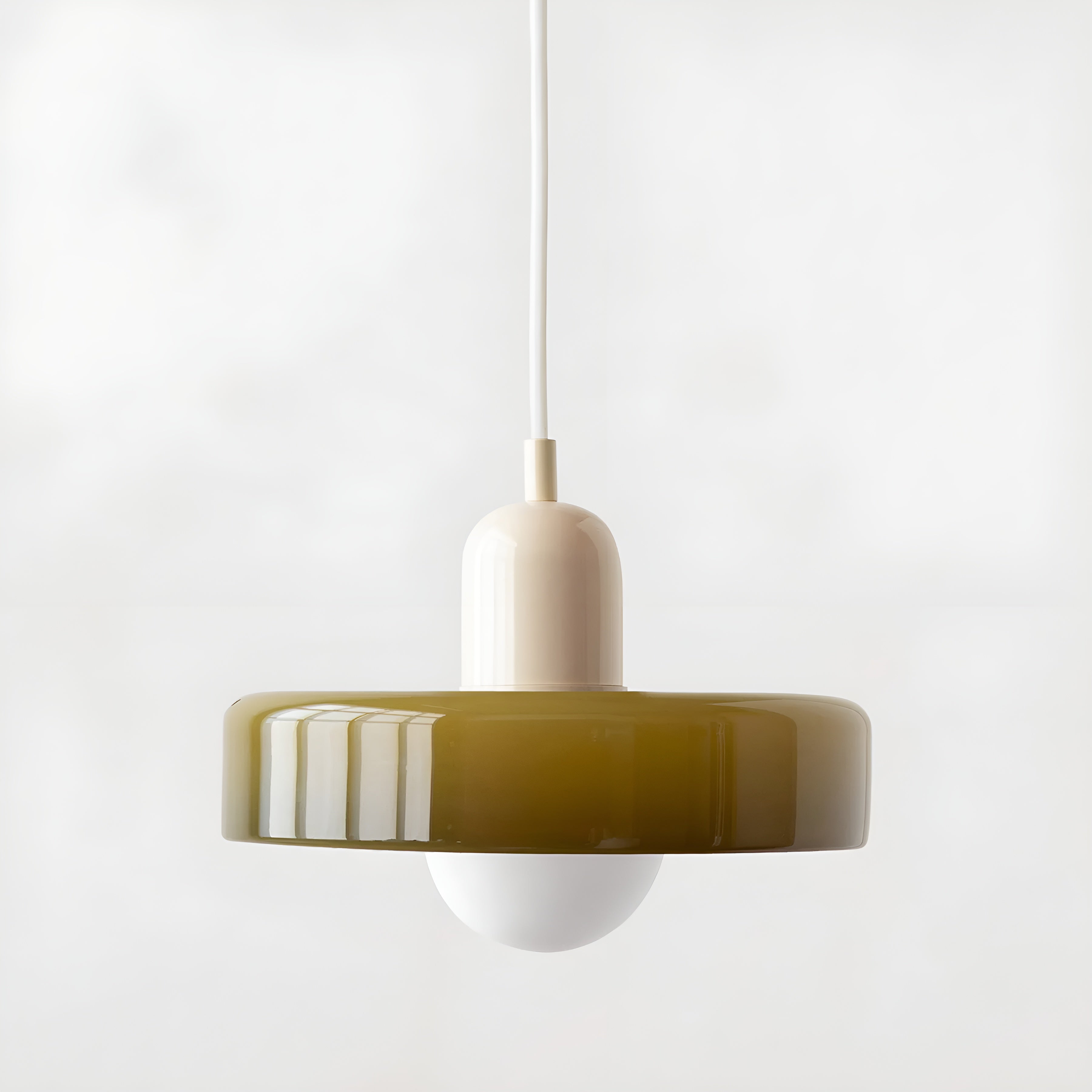 Lampada a sospensione in vetro - Regolabile e Colorata - Design Chic