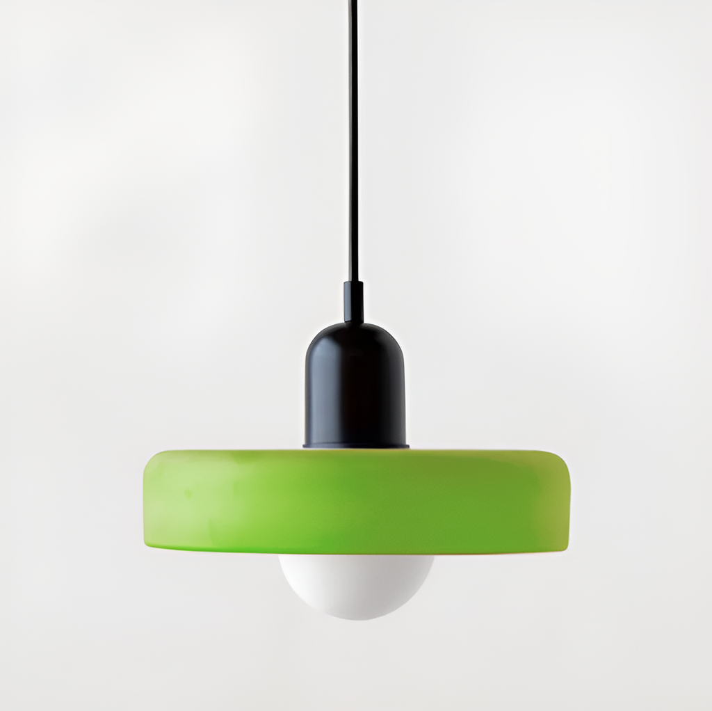 Lampada a sospensione in vetro - Regolabile e Colorata - Design Chic