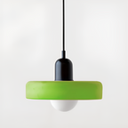 Lampada a sospensione in vetro - Regolabile e Colorata - Design Chic