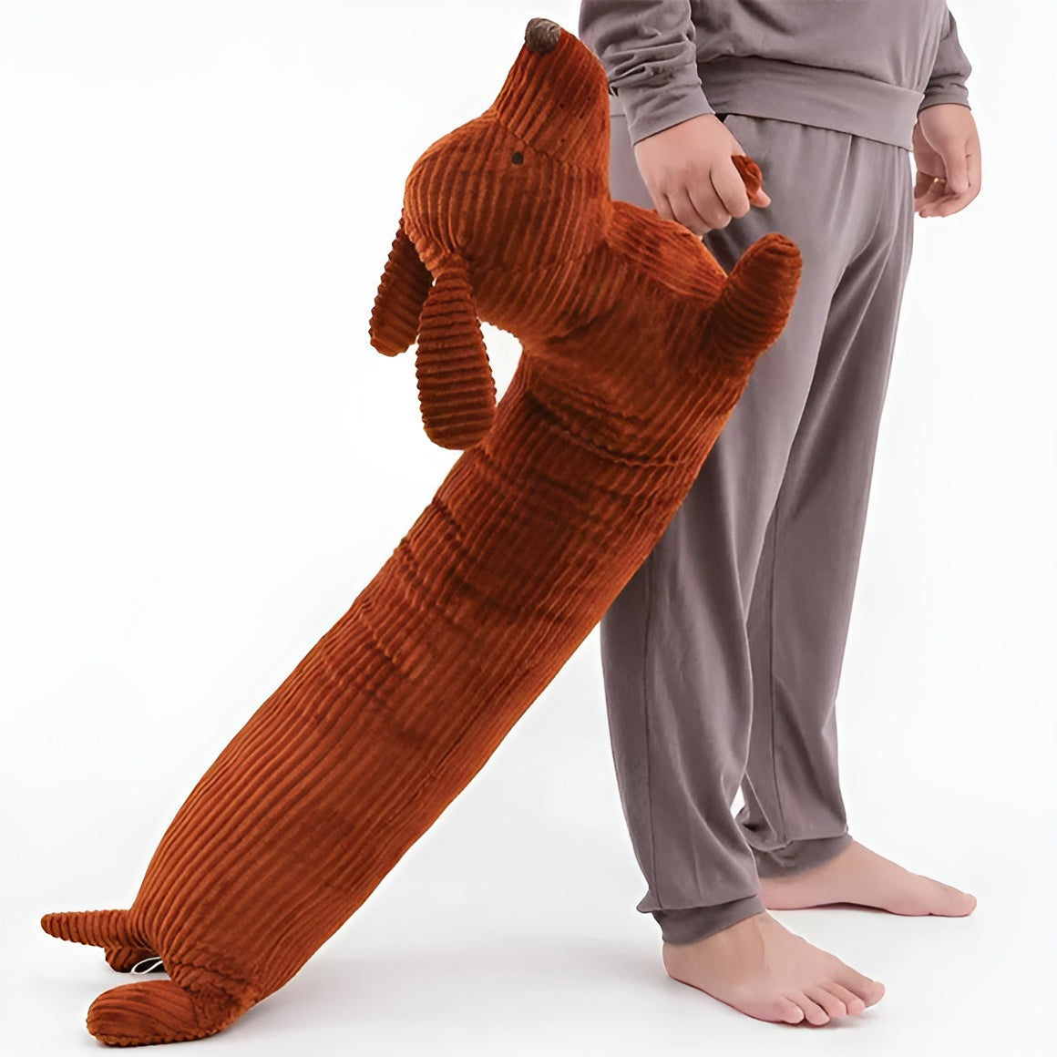 CuddlePup - Morbido cuscino a forma di bassotto per coccole e relax