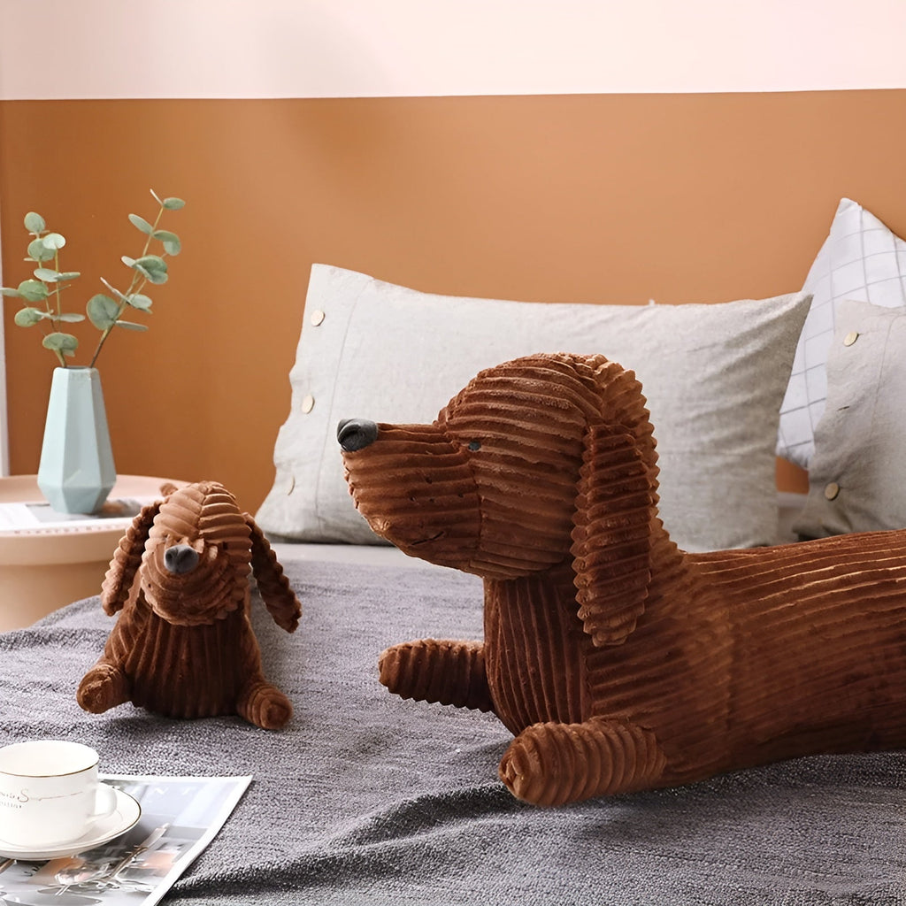 CuddlePup - Morbido cuscino a forma di bassotto per coccole e relax