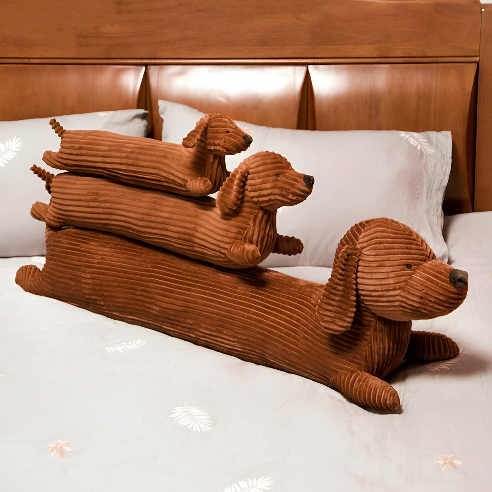 CuddlePup - Morbido cuscino a forma di bassotto per coccole e relax