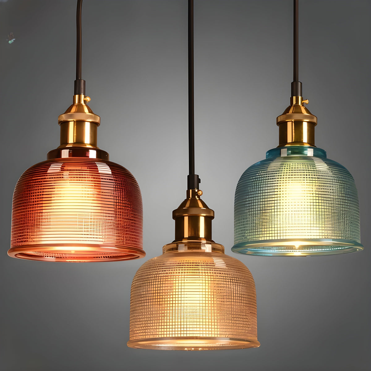 HeritageGlow Light - Lampada a Sospensione Vintage Lucida