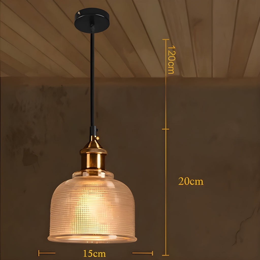 HeritageGlow Light - Lampada a Sospensione Vintage Lucida
