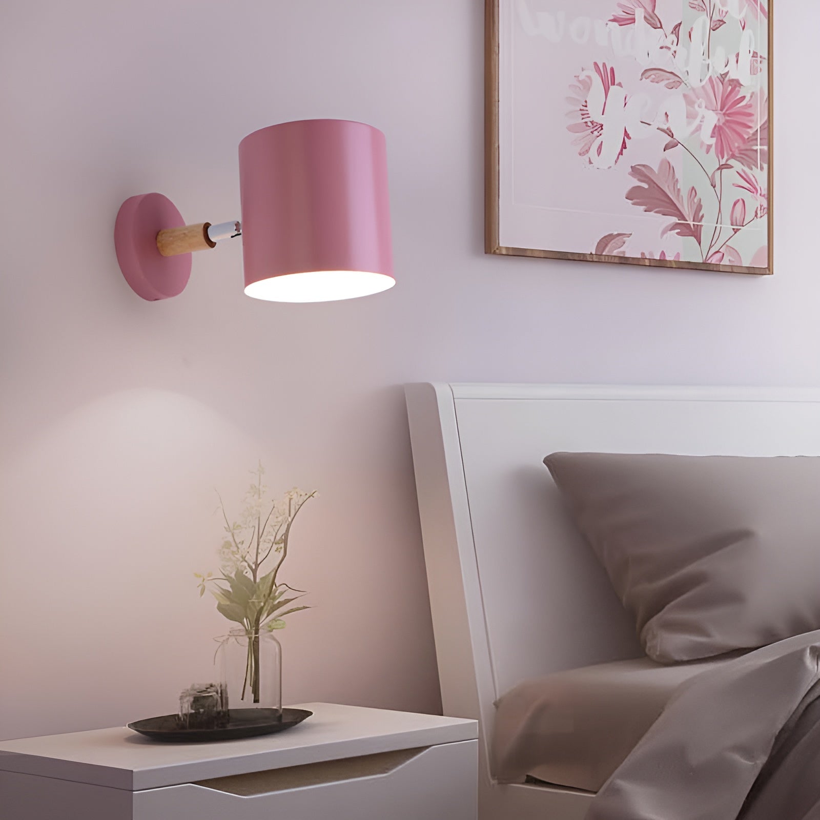 Norelle | Lampada da Parete Scandinava Regolabile in Toni Pastello Sofisticati