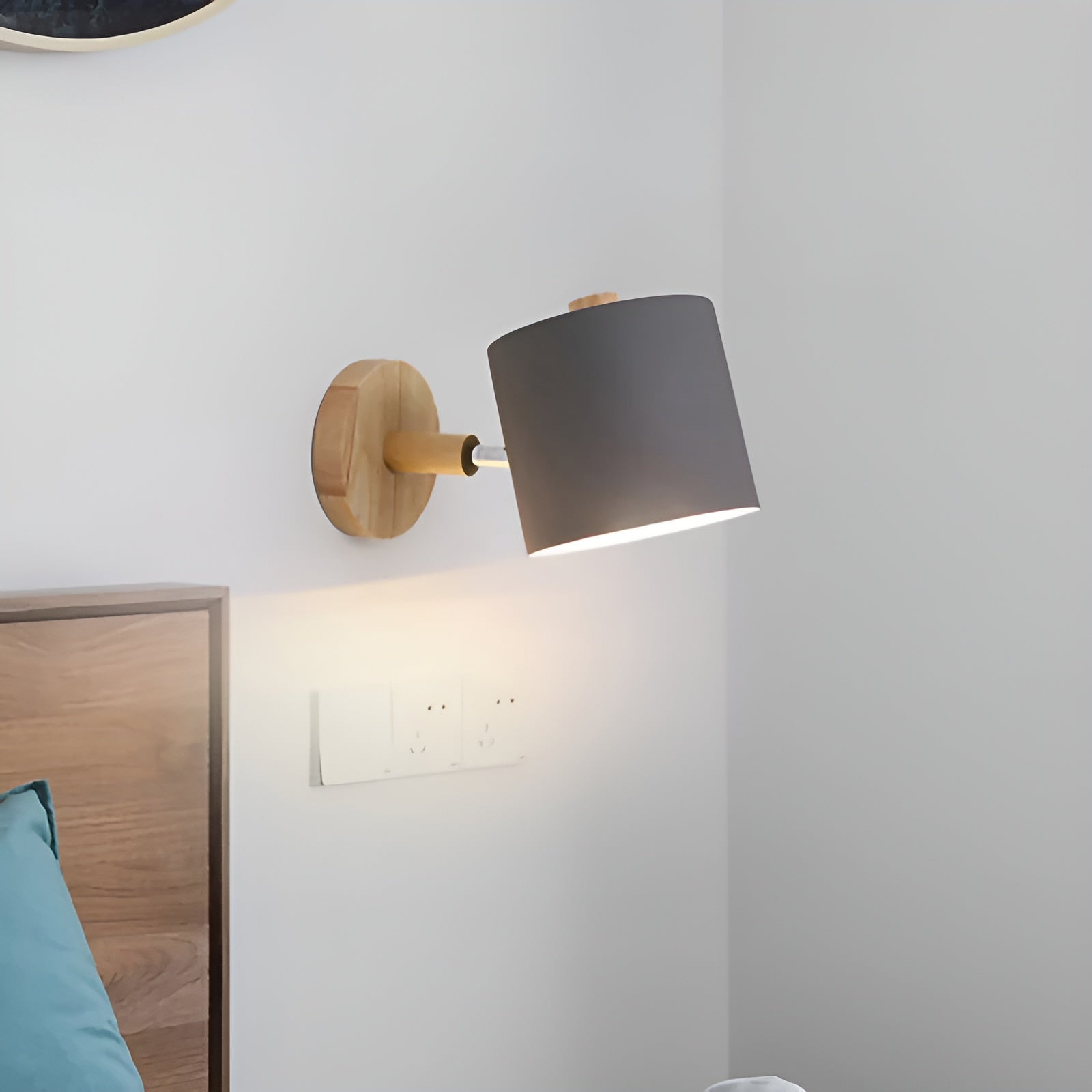 Norelle | Lampada da Parete Scandinava Regolabile in Toni Pastello Sofisticati