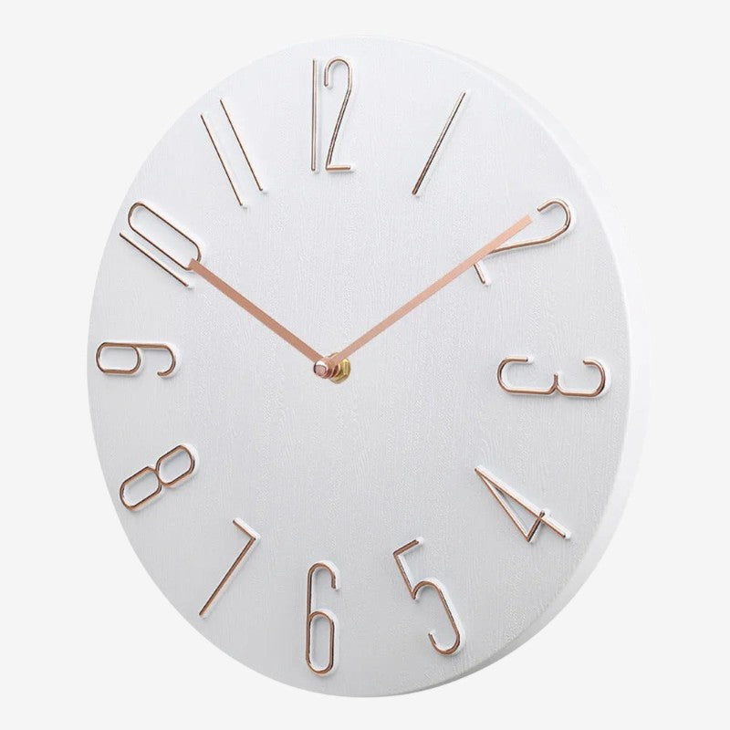 TimeMate – Orologio da Parete Rotondo con Display Digitale e Alimentazione a Batteria