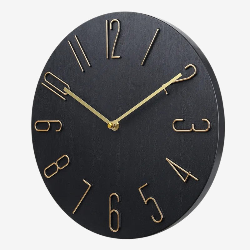TimeMate – Orologio da Parete Rotondo con Display Digitale e Alimentazione a Batteria