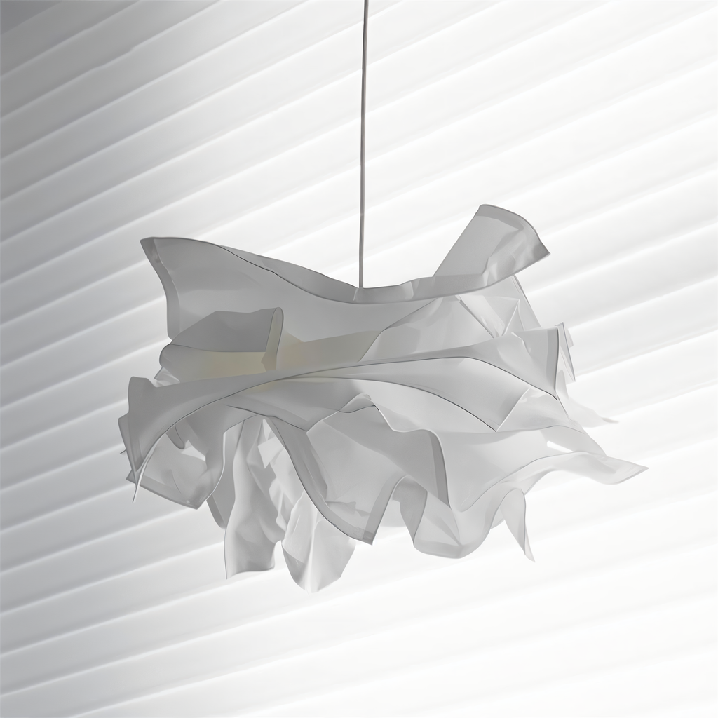 ShadeGlow - Lampada a sospensione personalizzabile con paralume in carta