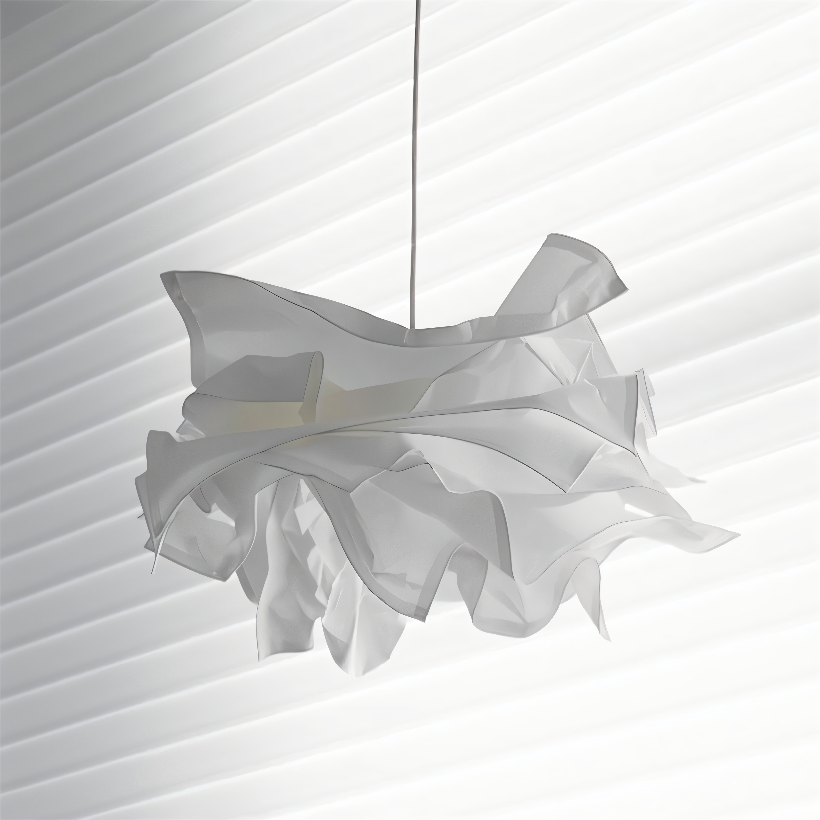 ShadeGlow - Lampada a sospensione personalizzabile con paralume in carta